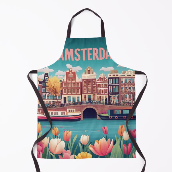 Item preview, Amsterdam Cityscape Art – Captivating Wall Decor Inspired by Dutch Canals & Architecture designed and sold by nomiraclehere.