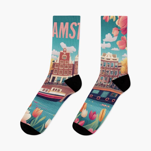 Item preview, Amsterdam Cityscape Art – Captivating Wall Decor Inspired by Dutch Canals & Architecture designed and sold by nomiraclehere.