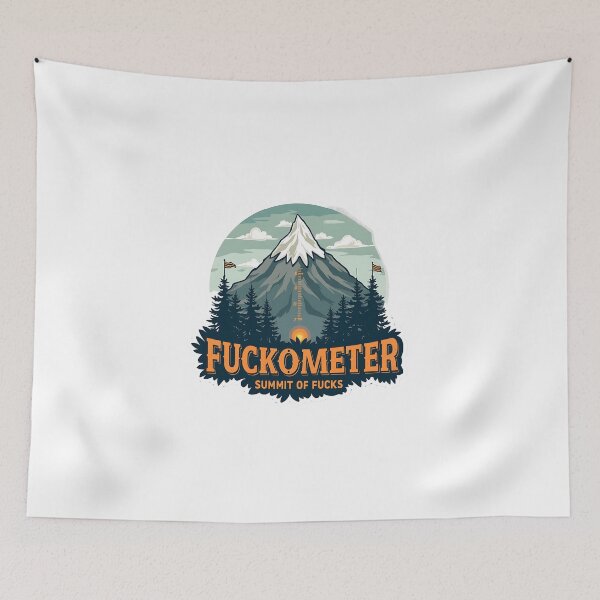 Item preview, Fuckometer-Measure Your Fucks designed and sold by BROWNEESHOUSE.