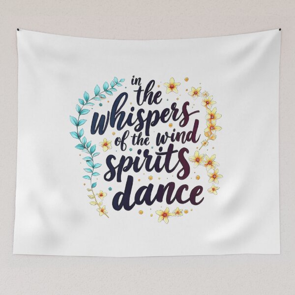 Item preview, Inspirational Quote With Floral Elements designed and sold by artwaves.