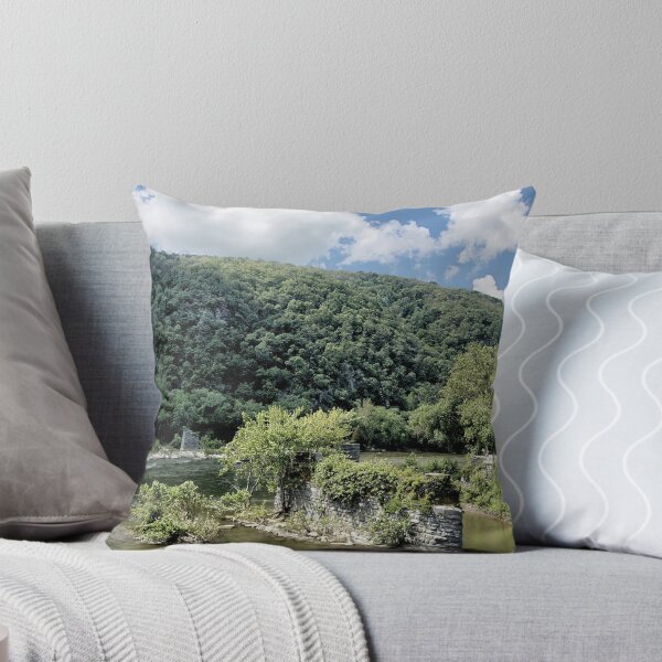 Item preview, Bridge Ruins At The ConFluence Of The Shenandoah & Potomac Rivers 2 designed and sold by jtrommer.