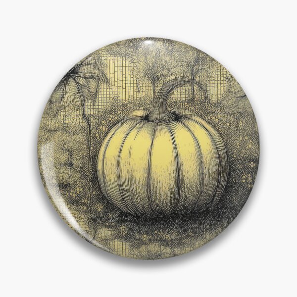 Item preview, Autumn composition - pumpkins entwined with autumn plants.1/yellow designed and sold by My-fake-places.