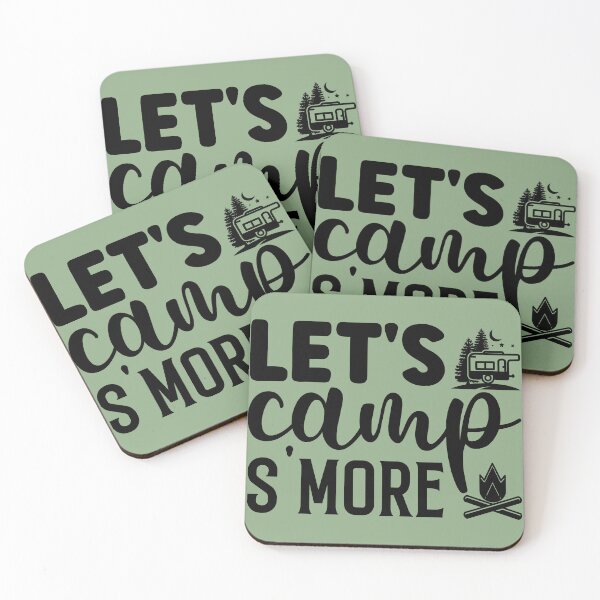 Item preview, Let's camp s'more designed and sold by Wit & Wear Company.