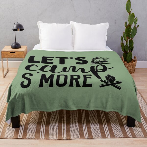 Item preview, Let's camp s'more designed and sold by Wit & Wear Company.