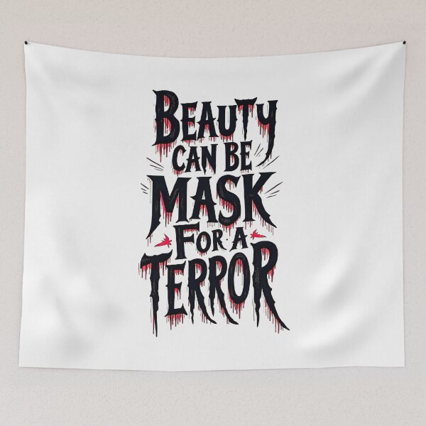 Item preview, Beauty Can Be A Mask designed and sold by artwaves.