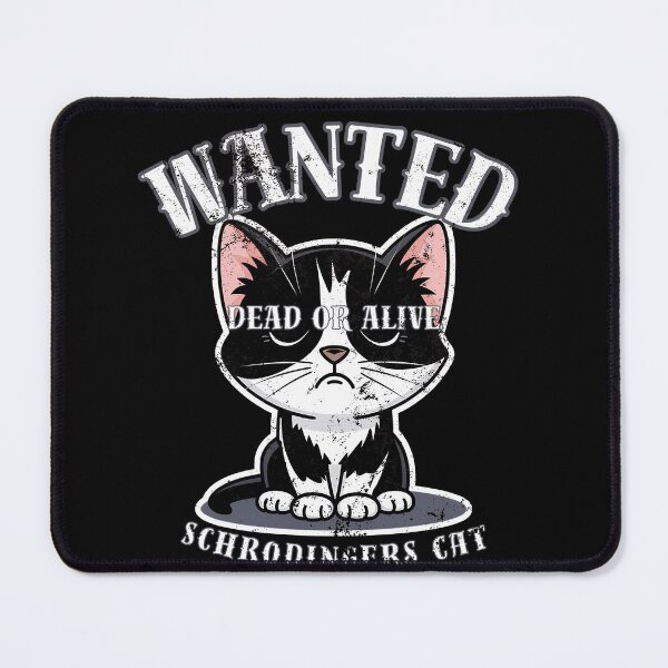Item preview, Schrodingers Cat Wanted designed and sold by nanka-art.
