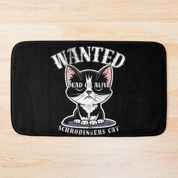 Item preview, Schrodingers Cat Wanted designed and sold by nanka-art.