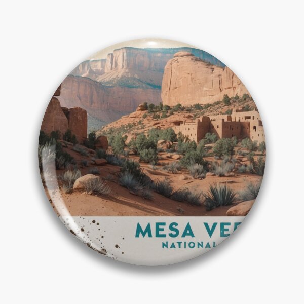 Item preview, Mesa Verde National Park Postcard Vintage Retro Travel designed and sold by TravelPostcardGems.