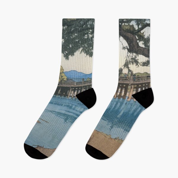 Item preview, Seta Bridge by Yoshida Hiroshi designed and sold by Takeda-art.