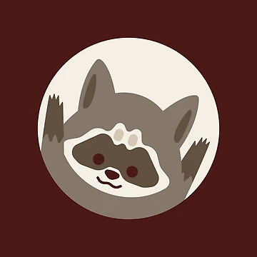 Artwork thumbnail, Pedro Raccoon by MINIMOillu