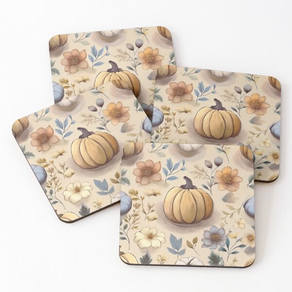 Item preview, Autumn composition - pumpkins entwined with autumn plants.2/orange designed and sold by My-fake-places.
