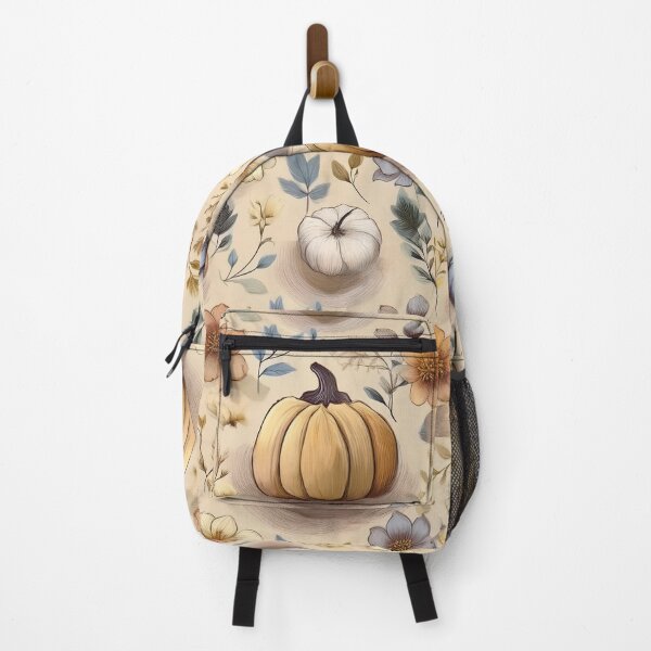 Item preview, Autumn composition - pumpkins entwined with autumn plants.2/orange designed and sold by My-fake-places.