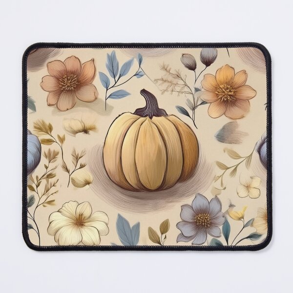 Item preview, Autumn composition - pumpkins entwined with autumn plants.2/orange designed and sold by My-fake-places.