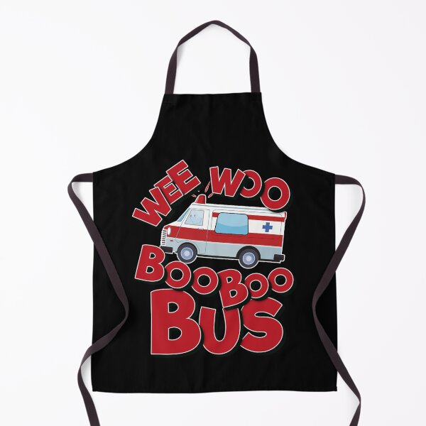 Item preview, Wee Woo Boo Boo Bus First Responder Funny Ambulance designed and sold by FYS-Arte-Style.