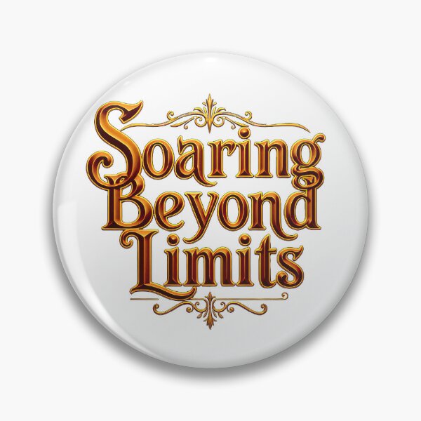 Item preview, Ornate Soaring Beyond Limits Text Design designed and sold by artwaves.