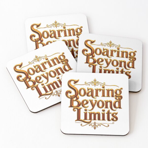 Item preview, Ornate Soaring Beyond Limits Text Design designed and sold by artwaves.