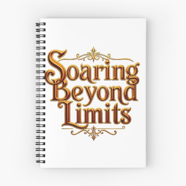 Item preview, Ornate Soaring Beyond Limits Text Design designed and sold by artwaves.