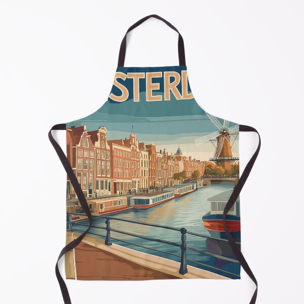 Item preview, Amsterdam Cityscape Art – Captivating Wall Decor Inspired by Dutch Canals & Architecture designed and sold by nomiraclehere.