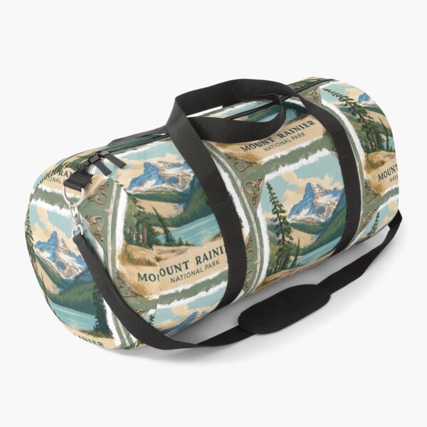 Item preview, Mount Rainier National Park Postcard Vintage Retro Travel designed and sold by TravelPostcardGems.