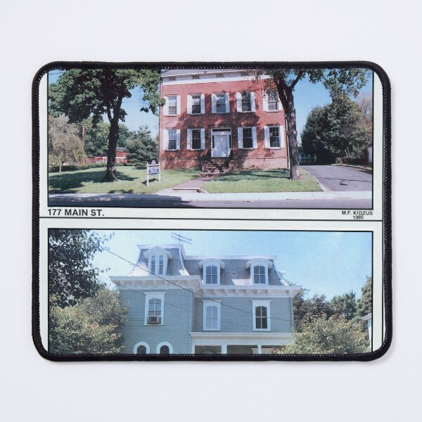 Item preview, Two Old Homes On Main Street designed and sold by BeatPoet.