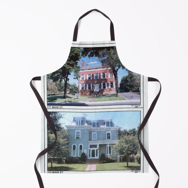 Item preview, Two Old Homes On Main Street designed and sold by BeatPoet.