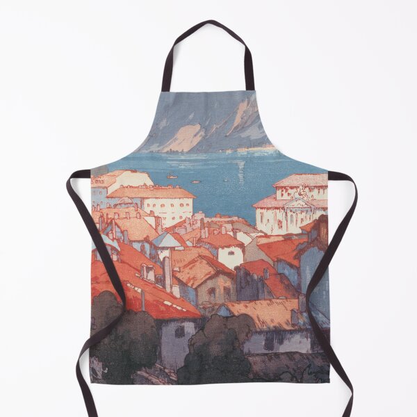 Item preview, The town of Lugano by Yoshida Hiroshi designed and sold by Takeda-art.
