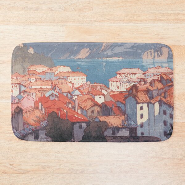 Item preview, The town of Lugano by Yoshida Hiroshi designed and sold by Takeda-art.