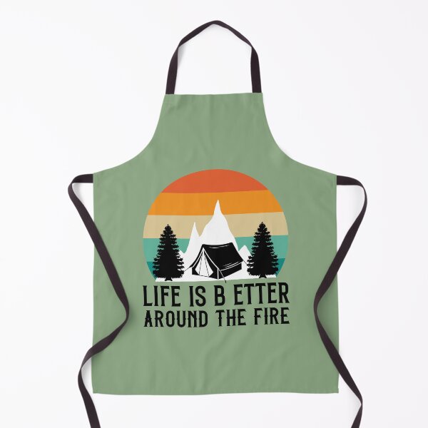 Item preview, Life is b etter around the campfire designed and sold by Wit & Wear Company.