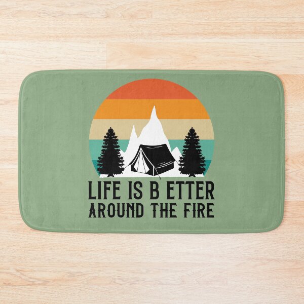 Item preview, Life is b etter around the campfire designed and sold by Wit & Wear Company.