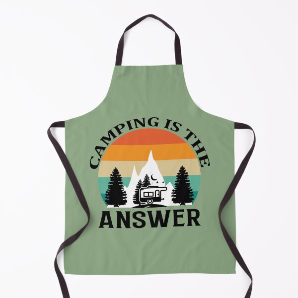 Item preview, Camping is the answer designed and sold by Wit & Wear Company.