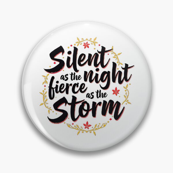 Item preview, Inspirational Night and Storm Quote designed and sold by artwaves.
