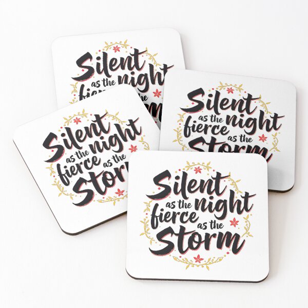 Item preview, Inspirational Night and Storm Quote designed and sold by artwaves.
