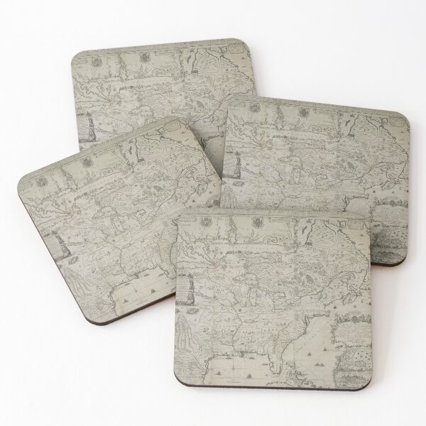 Item preview, Vintage map of Mississippi, St. Louis and Louisiana 1718 designed and sold by Jeditwins.