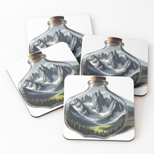 Item preview, Majestic Peaks: Mountains Enclosed designed and sold by WildVista.