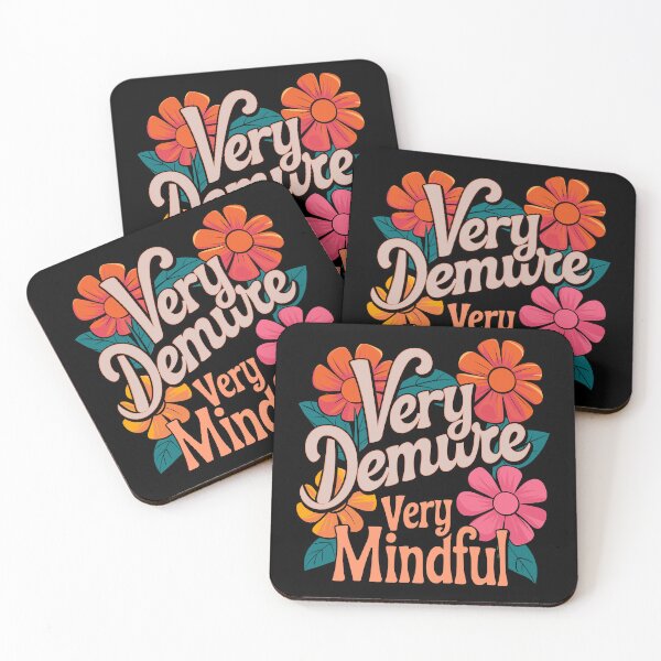 Item preview, Very Demure, Very Mindful Floral  designed and sold by Serbin.