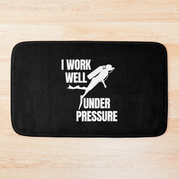 Item preview, I Work Well Under Pressure Funny Scuba Diving designed and sold by FarmOfCuties.