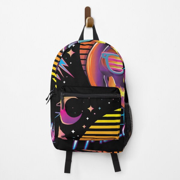Item preview, Pumpkin Halloween Retro Synthwave 80's designed and sold by RelaxWild.