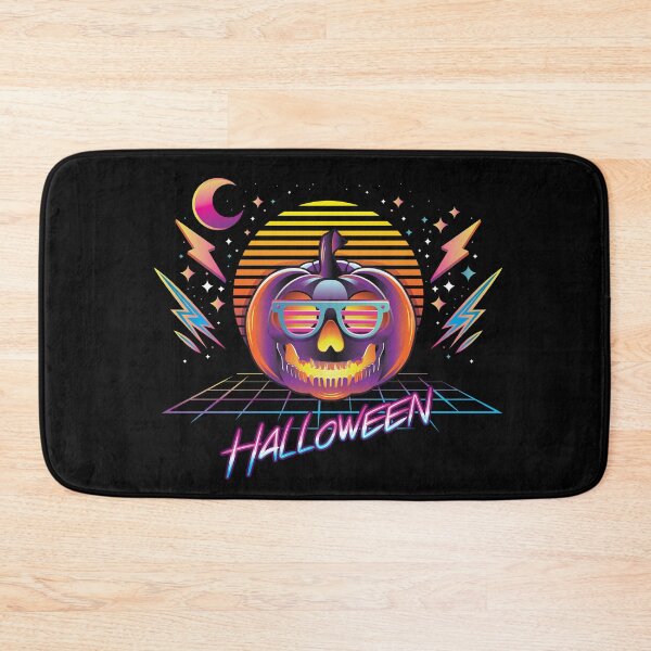 Item preview, Pumpkin Halloween Retro Synthwave 80's designed and sold by RelaxWild.