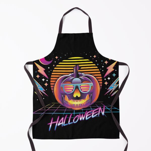 Item preview, Pumpkin Halloween Retro Synthwave 80's designed and sold by RelaxWild.