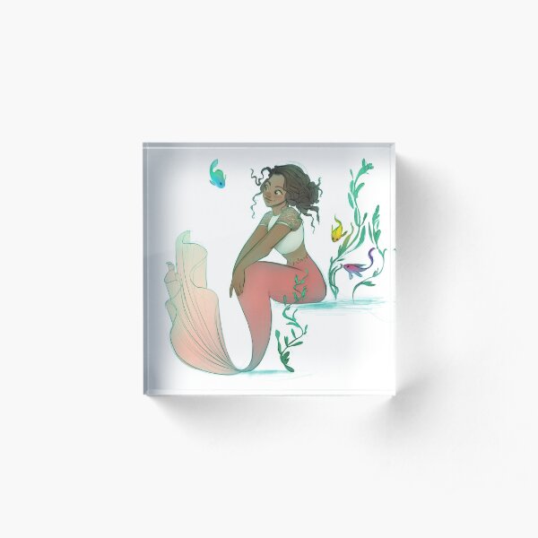 #Mermay day 13 Acrylic Block