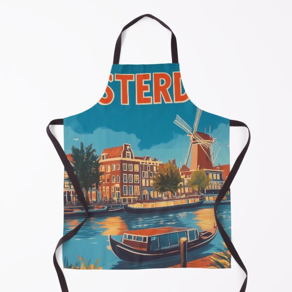 Item preview, Amsterdam Cityscape Art – Captivating Wall Decor Inspired by Dutch Canals & Architecture designed and sold by nomiraclehere.