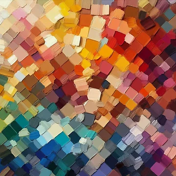 Artwork thumbnail, Blended Colors Pattern by Rui Fernandes