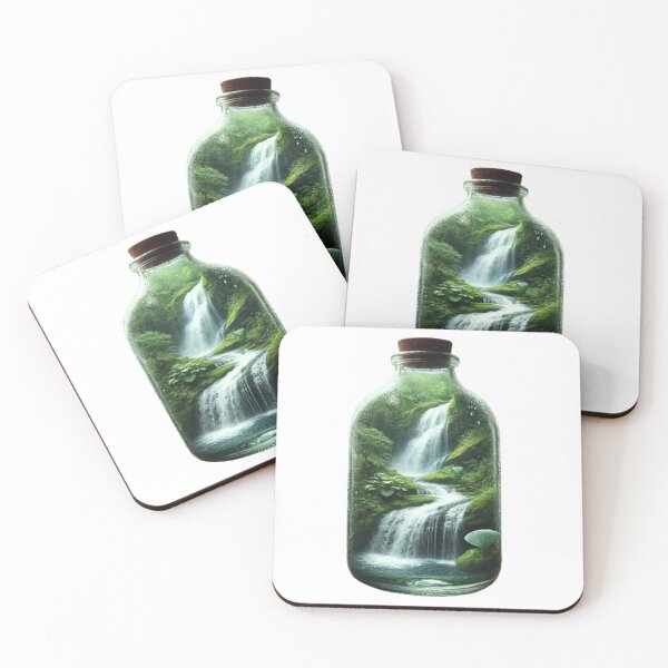 Item preview, Enchanted Waters: Waterfall in Glass designed and sold by WildVista.