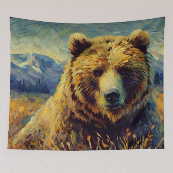 Artikelvorschau, Grizzly-Kunst Nr. 13 | Grizzly-Liebhaber entworfen und verkauft von ksgraphics222.