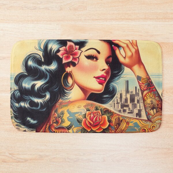 Item preview, Hot Inked Girl designed and sold by PulpVintage.