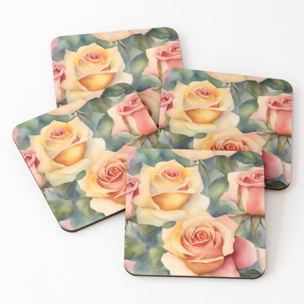 Item preview, Romantic Roses in Watercolour designed and sold by CalmnessbyChoice.