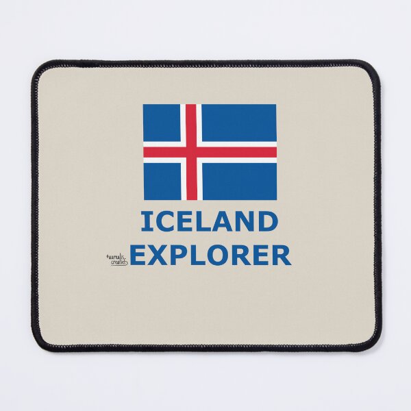Item preview, Iceland Explorer with Icelandic flag designed and sold by Aurealis Creatief.