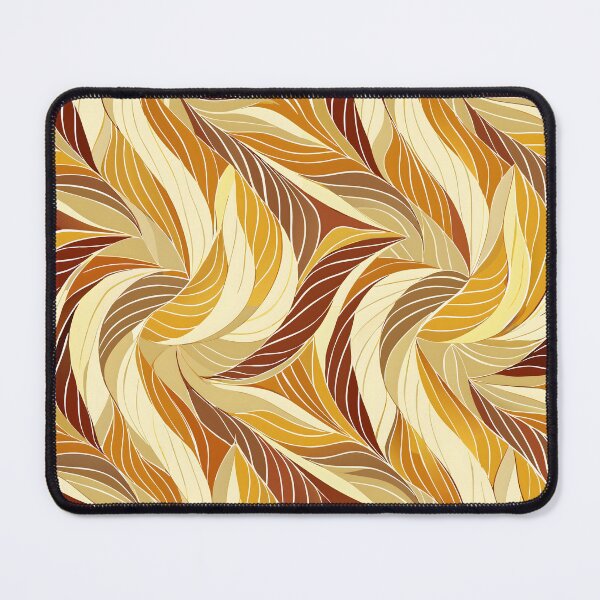 Item preview, Elegant Leaf Patterns Rich Warm Colors Textured Design Inspiration designed and sold by Rostislav Bouda.
