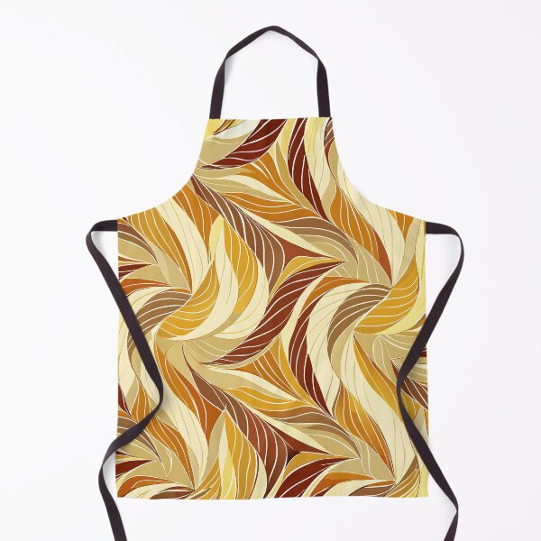 Item preview, Elegant Leaf Patterns Rich Warm Colors Textured Design Inspiration designed and sold by Rostislav Bouda.