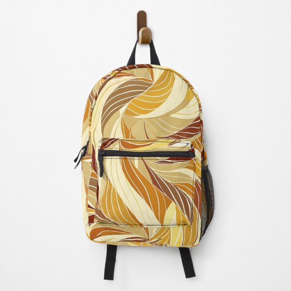 Item preview, Elegant Leaf Patterns Rich Warm Colors Textured Design Inspiration designed and sold by Rostislav Bouda.